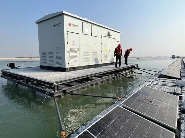 雙瑞塗料助力國能聊城200MW淡水湖光伏項目順利並網發電