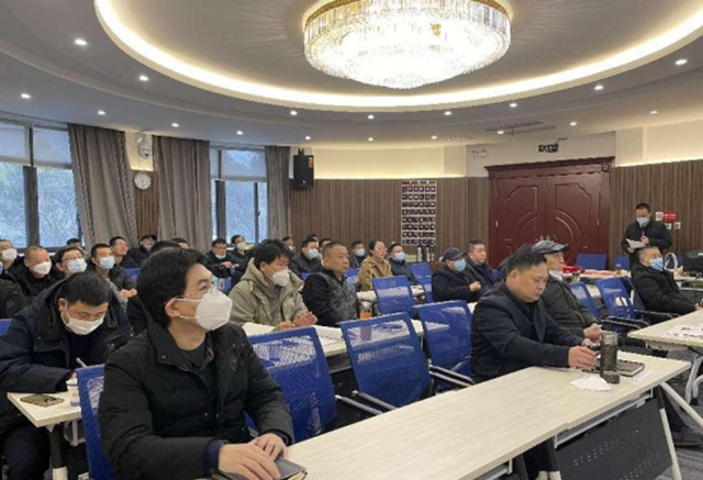 2022金陵塗料總結暨2023贏戰接力大會(hui) 召開
