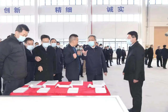 2023擂鼓出征！宿遷市市委書(shu) 記蒞臨(lin) 凱倫(lun) 參觀調研