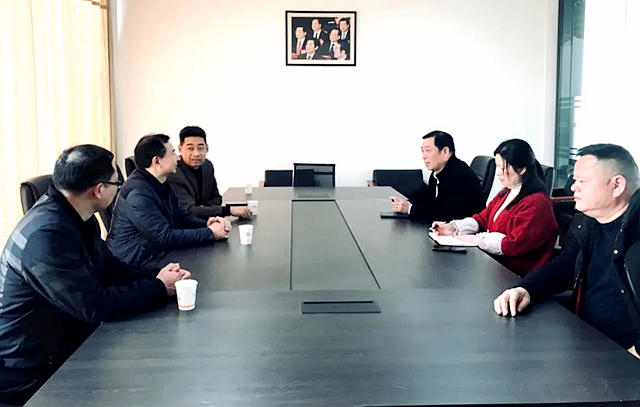廣西永福縣領導至廣西華源走訪慰問