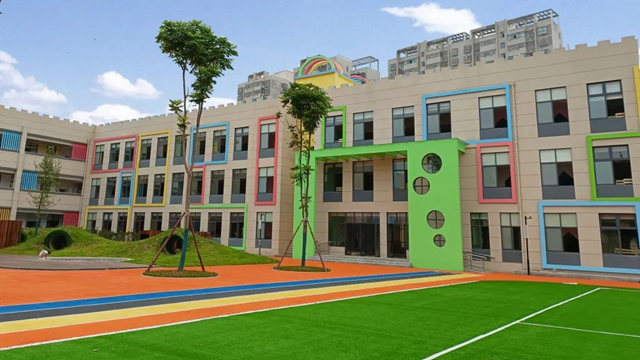 三棵樹恒彩石助力多所教育係統建築，帶動行業(ye) 綠色低碳轉型升級