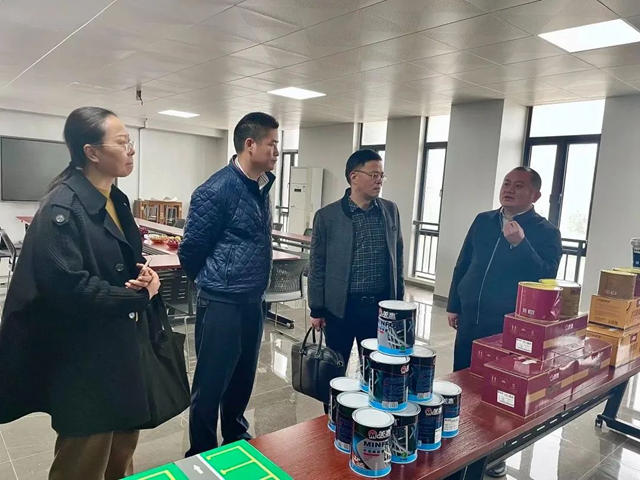 福建省市場監管局知識產(chan) 權運用促進處副處長蒞臨(lin) 美惠調研
