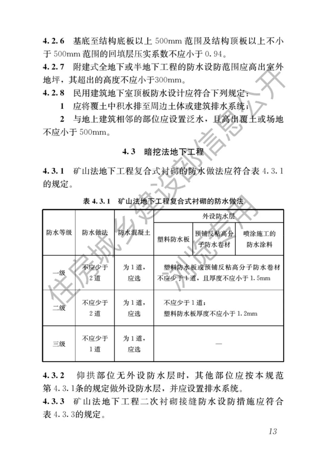 最嚴(yan) 防水新規即將開始了——防水設計工作年限大漲，號稱最嚴(yan) 防水新規！（4月1日起實施）