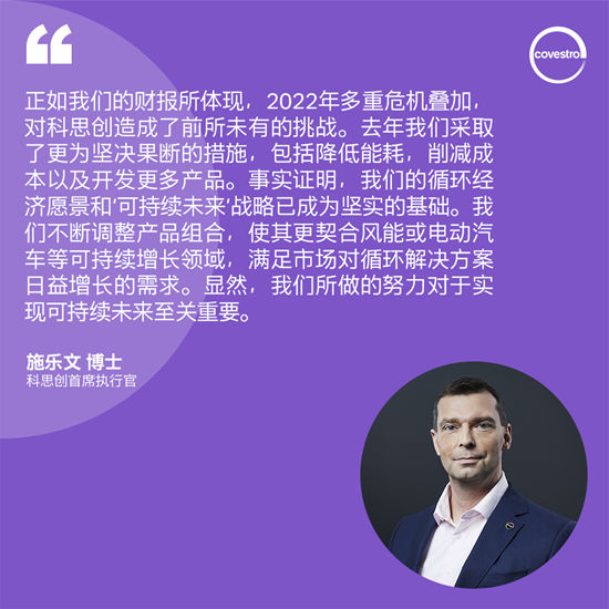 科思創 | 共克時艱，應對多重挑戰