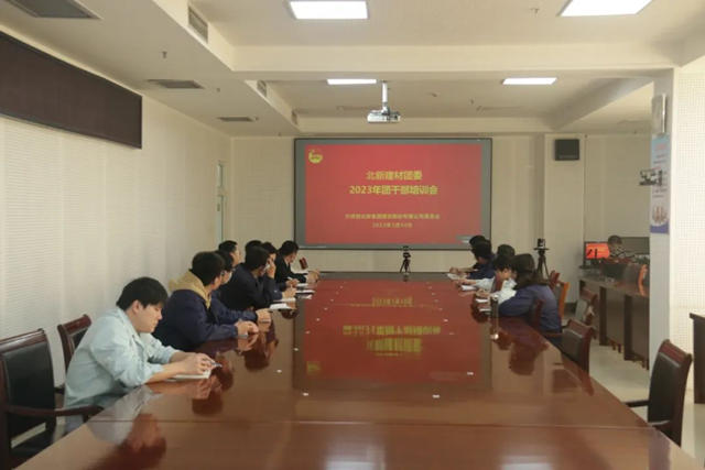 北新建材團委組織全級次團幹部培訓