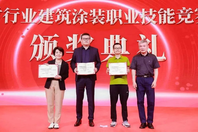 建築塗裝職業(ye) 技能新晉3位“王者”有何來頭？