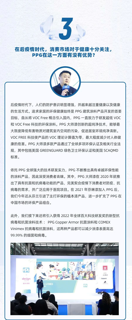 PPG中國區建築塗料總經理訪談：PPG在“保護和美化世界”的道路上步履不停