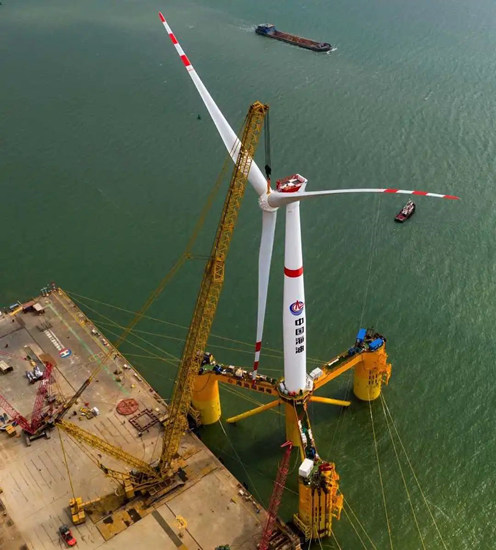 海隆賽能新材料助力深遠海浮式風電平台