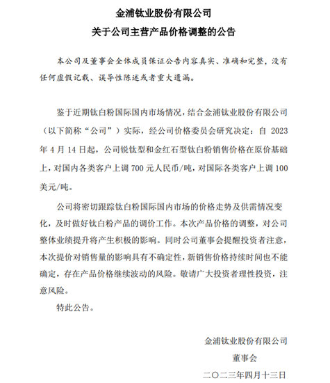 漲“瘋”了！國內(nei) 鈦企四強全漲了！