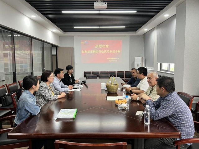 推動“一帶一路”  助力企業(ye) 走出去 ——寧波塗協陪同敘利亞(ya) 采購團走訪塗料企業(ye) 