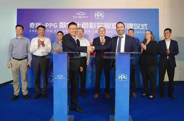全球首個(ge) ！塗料巨頭攜手知名車企做了這件事
