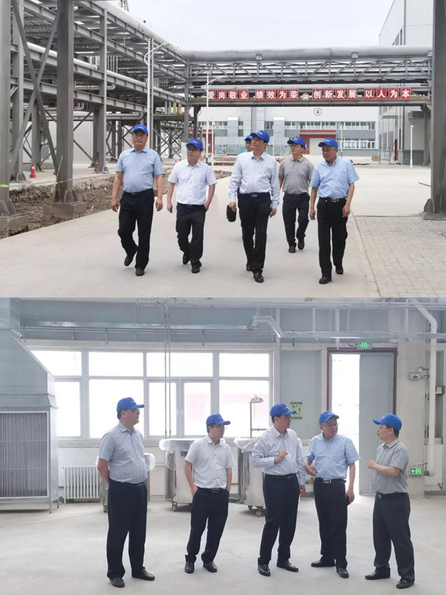中國塗料工業(ye) 協會(hui) 會(hui) 長劉普軍(jun) 一行到訪燈塔塗料