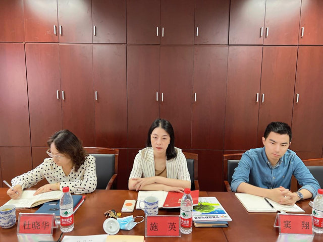 以科技創新賦能行業(ye) 發展 ——寧波市科協施英副主席一行蒞臨(lin) 我會(hui) 指導工作