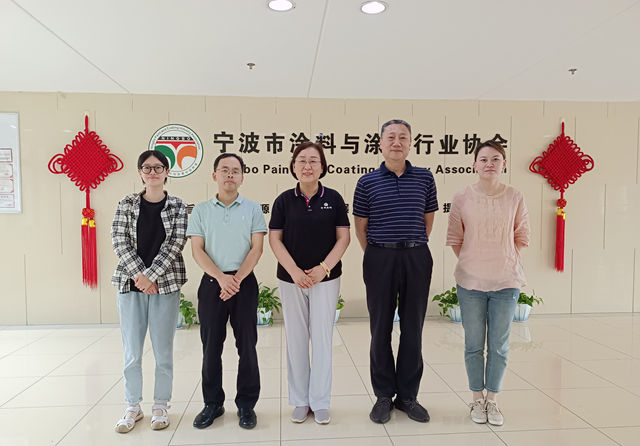 發揮科創中國平台作用  助推行業(ye) 高質量發展 ——寧波市科學技術協會(hui) 領導蒞臨(lin) 寧波塗協指導工作