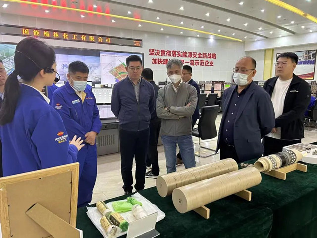嘉寶莉赴榆林經開區開展商務交流，共同探討石油石化防腐合作