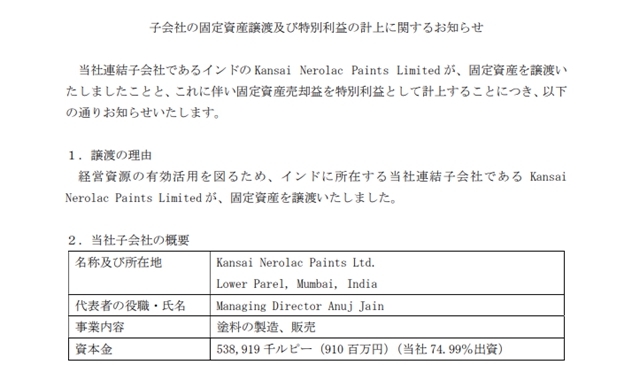 知名塗企“賣地”，“回血”5.67億(yi) 