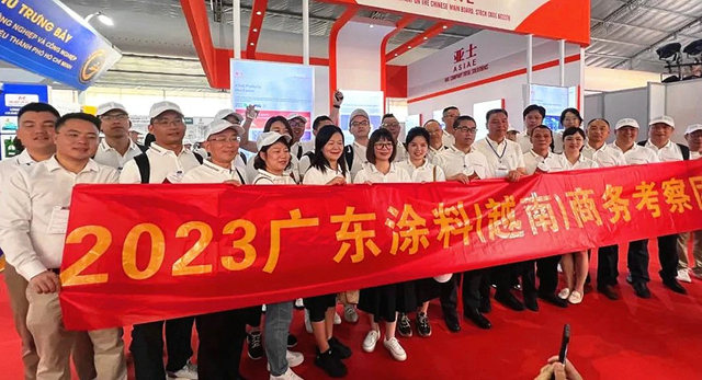 六天九站，滿載而歸，廣東(dong) 塗料（越南）商務考察團完美收官