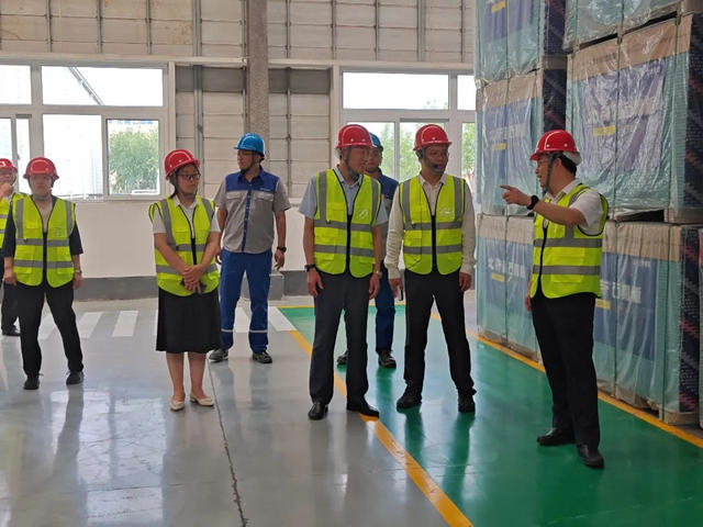 北新建材尹自波赴天津北新、肇慶北新、北新新材料開展調研