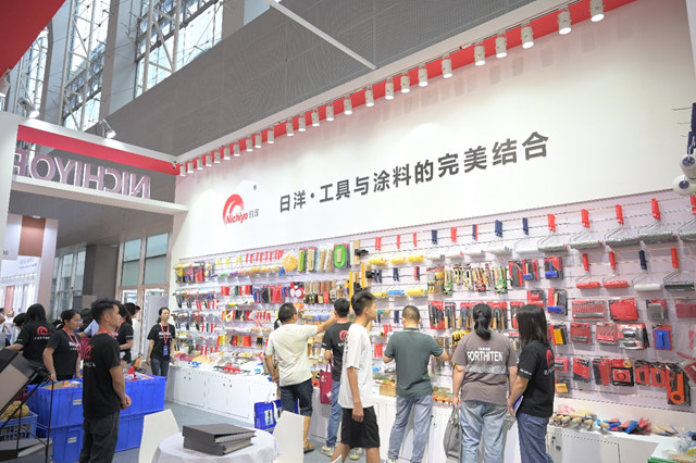 塗料與(yu) 工具聯袂“狂飆”！建博會(hui) 上日洋為(wei) 何如此受歡迎？