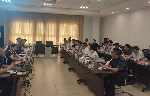 浙江省塗料工業(ye) 協會(hui) 考察交流團赴武漢雙虎塗料股份有限公司考察交流