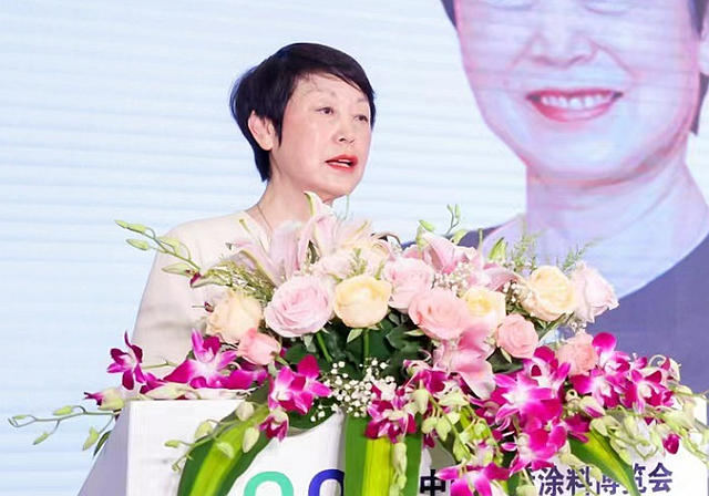中塗協孫蓮英2023中國國際塗料博覽會(hui) 暨第二十一屆中國國際塗料展覽會(hui) 致辭