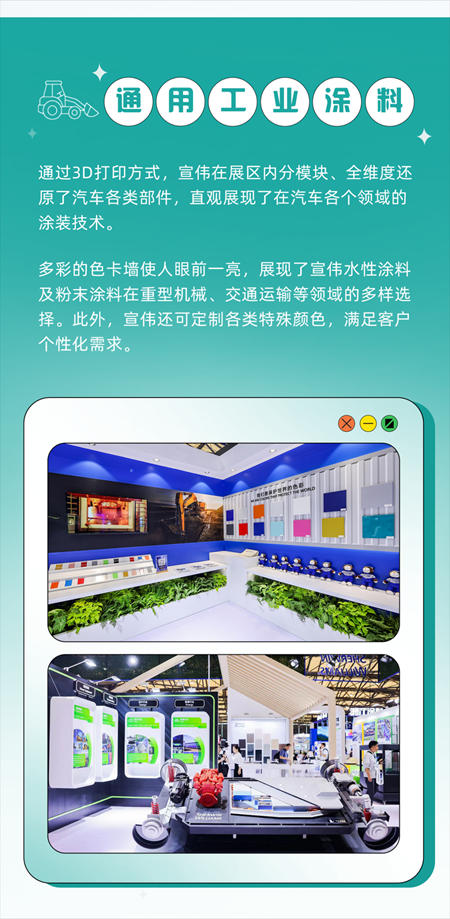 宣偉(wei) 亮相2023中國國際塗料博覽會(hui) 
