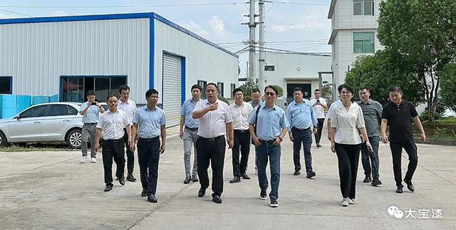 東(dong) 莞大寶化工副總經理葉子琛一行參訪撫州市城市建設集團
