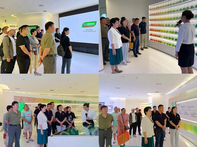交流學習(xi) 拓思路  穩中求進謀發展 ——寧波塗協組織企業(ye) 赴三棵樹塗料考察學習(xi) 
