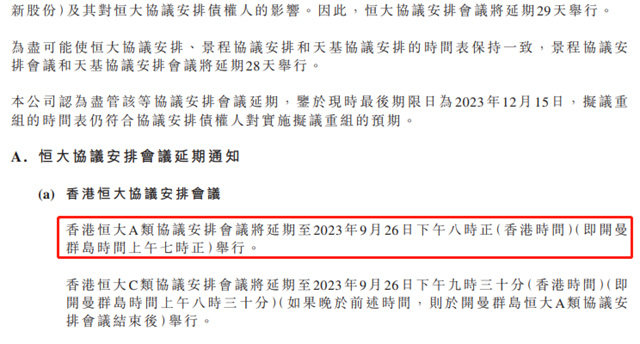 複牌即跌慘！債(zhai) 權人會(hui) 議延期，許家印危機再現