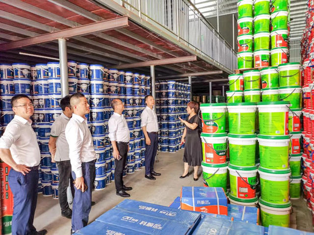 科順股份集團董事長陳偉(wei) 忠深入零售市場一線，堅定信心加速布局
