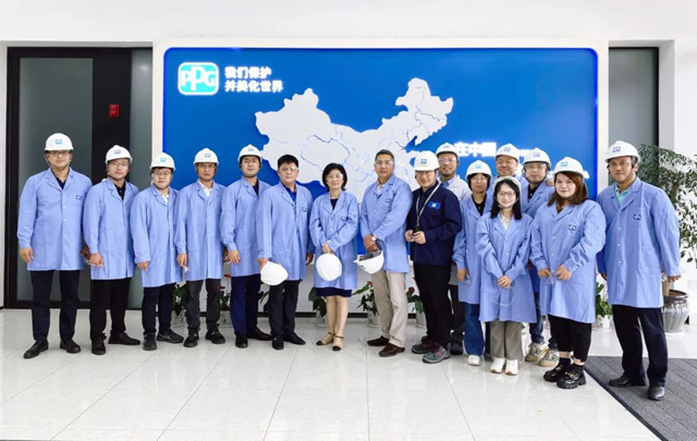 聖象集團參訪PPG張家港創新應用中心，色彩潮流的藝術空間