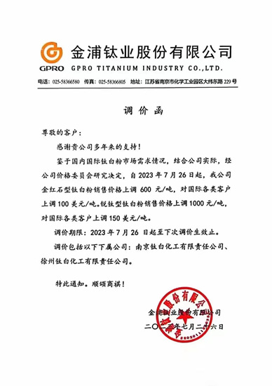 第五輪漲價(jia) ，鈦企集體(ti) 放了一槍空響炮？