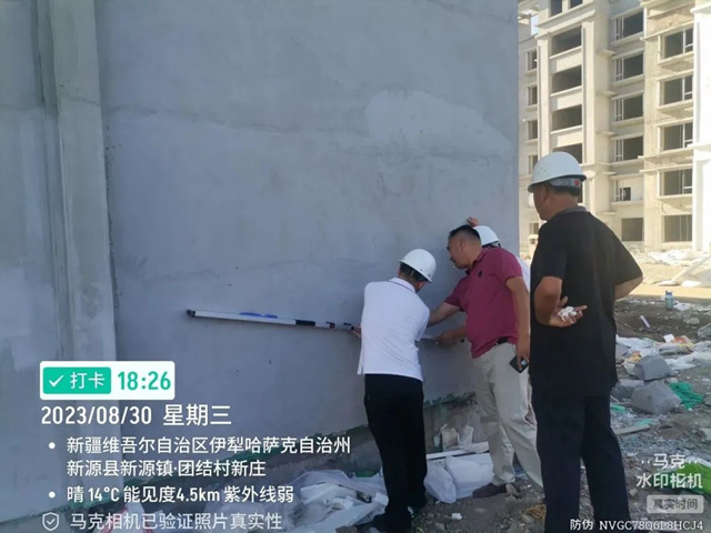 美塗士仿石漆伊犁3萬(wan) 平方項目進場開動！