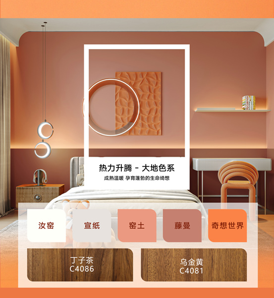 立邦2024中國流行色彩趨勢發布！“綺想橙”躍動而來