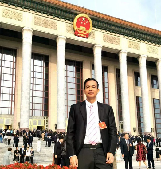 美塗士董事長周偉(wei) 建，登上人民日報