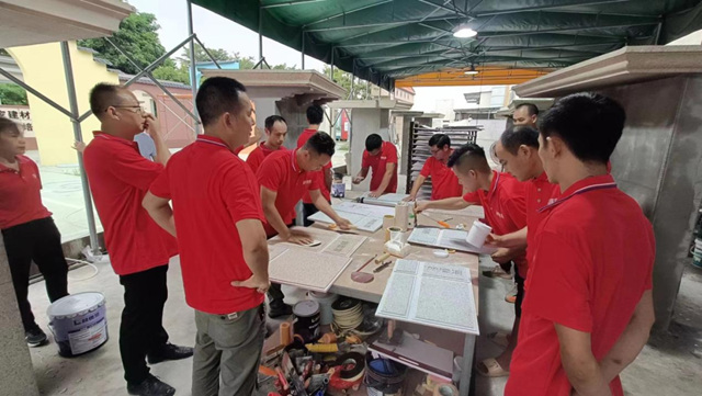 林德漆第三十五屆仿石漆培訓會(hui) ：引領塗料行業(ye) ，創新再升級