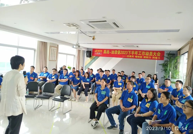 油漆堡舉(ju) 辦集體(ti) 的智慧團隊協作工作坊