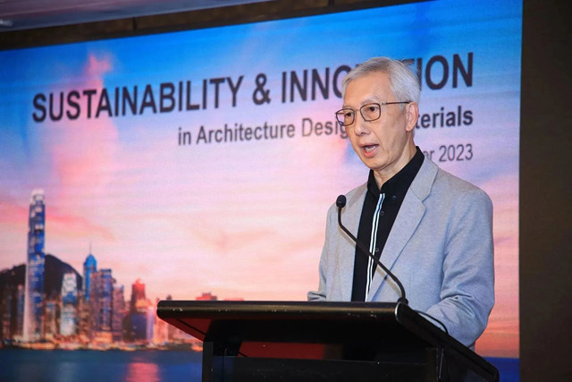 PPG 建築的創新設計與(yu) 材料可持續性，與(yu) 香港建築幕牆裝飾協會(hui) 聯合活動