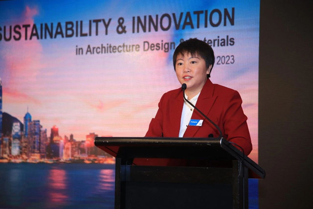PPG 建築的創新設計與(yu) 材料可持續性，與(yu) 香港建築幕牆裝飾協會(hui) 聯合活動