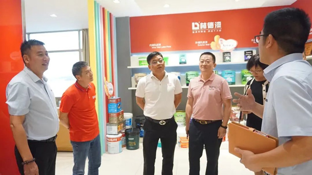 江蘇商會(hui) 到訪林德漆，共謀塗料行業(ye) 新發展