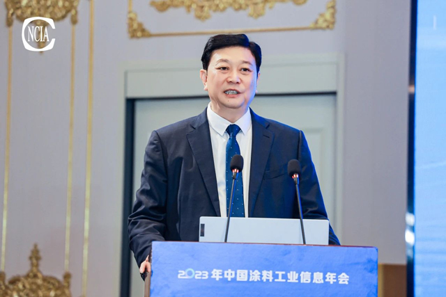 中國塗料工業(ye) 信息年會(hui) 參會(hui) 嘉賓一行蒞臨(lin) 恒和永盛集團安徽恒和新材料有限公司參觀指導