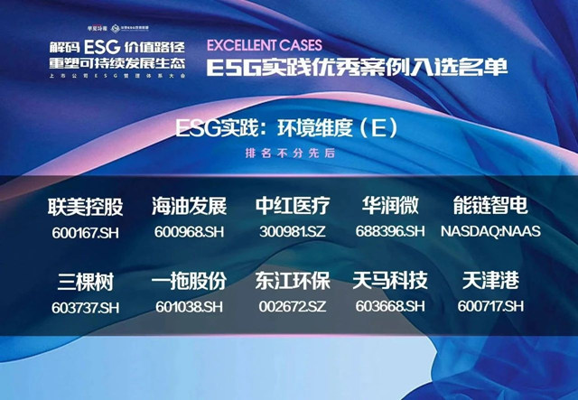 三棵樹入選上市公司ESG環境維度優(you) 秀案例