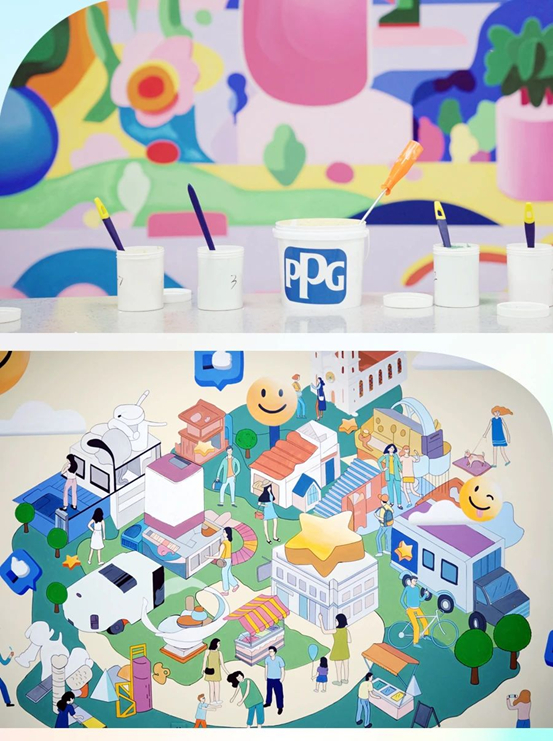 PPG“多彩社區”活動走進天津市泰達貝肯山社區，打造以人為(wei) 本的美好生活