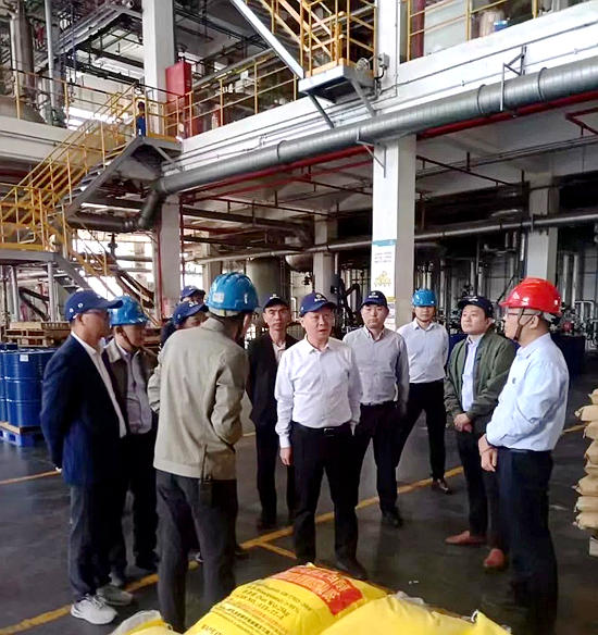 廣東(dong) 省應急管理廳到珠海展辰開展安全生產(chan) 智能化管理工作調研