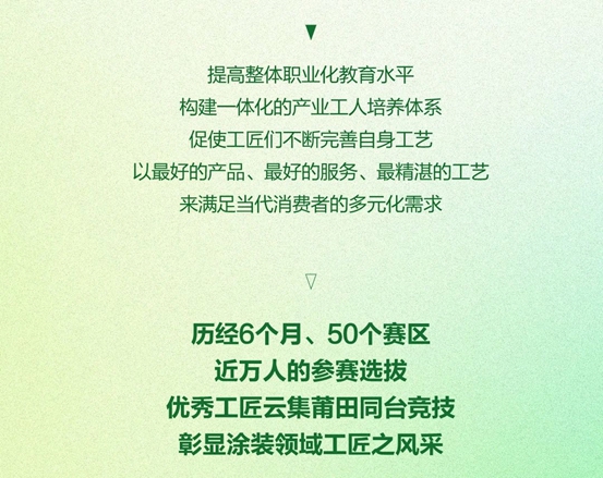 三棵樹“國漆國匠”總決(jue) 賽圓滿收官！賦能工匠精神 企業(ye) 高質量發展再上新台階