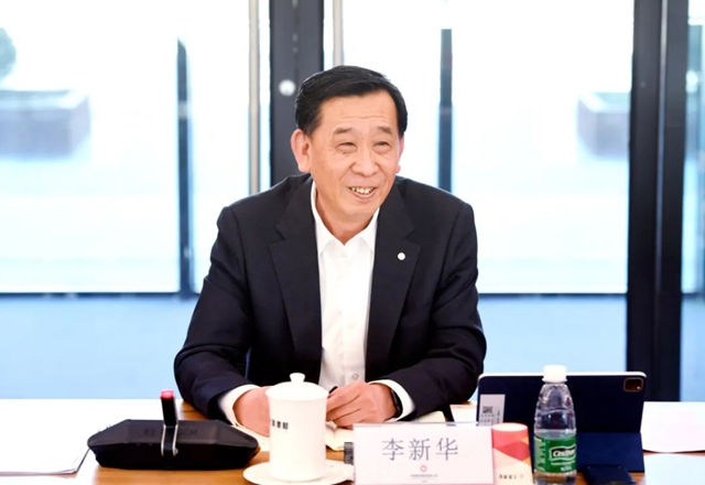 李新華會(hui) 見中建集團黨(dang) 組副書(shu) 記、董事單廣袖一行