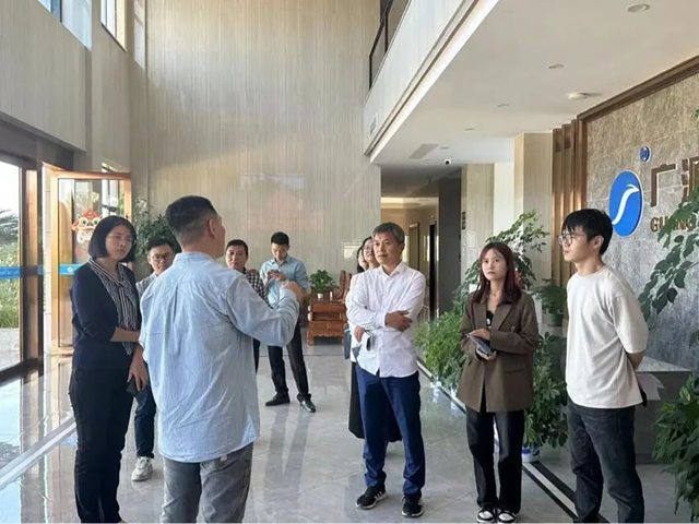 江西省工信廳領導到廣源集團調研非金屬產(chan) 業(ye) 發展情況