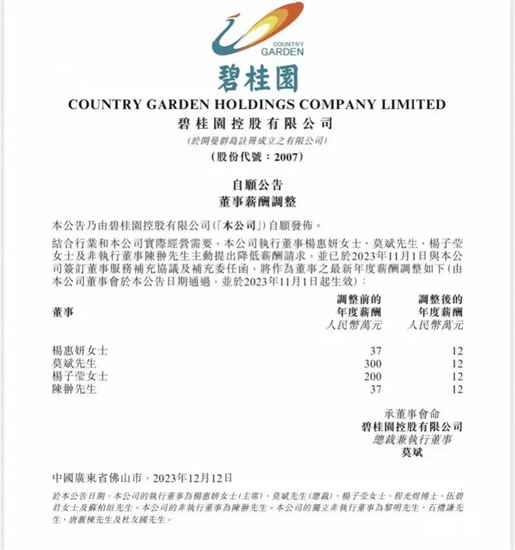 楊惠妍月薪一萬(wan) ！碧桂園“鳳凰涅槃”？