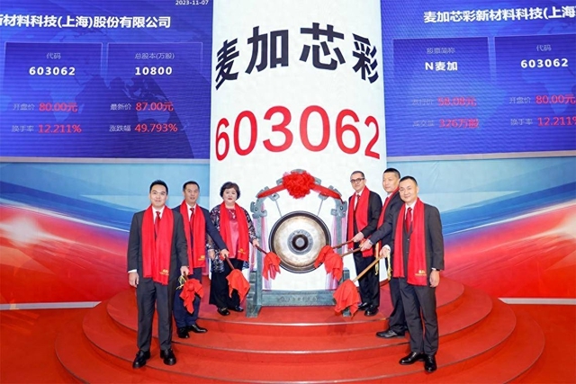 上市第一個(ge) 月，塗料龍頭接待投資者調研17次