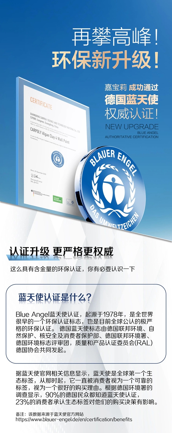 再添認證！嘉寶莉為(wei) 什麽(me) 樂(le) 於(yu) 接受極其嚴(yan) 苛的檢測？